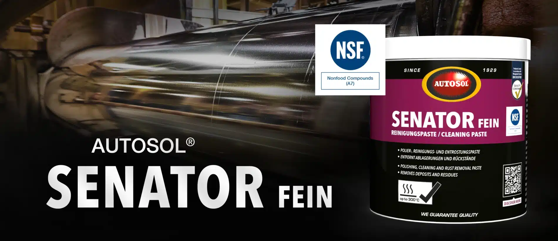 AUTOSOL Senator Fein — apresentação oficial do produto